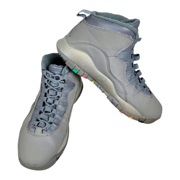 AIR‎ JORDAN X COOL GREY SNEAKERS - Picture 3 of 12